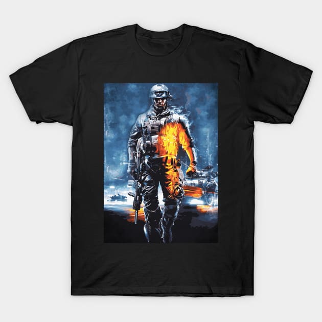 Battlefield T-Shirt by Durro